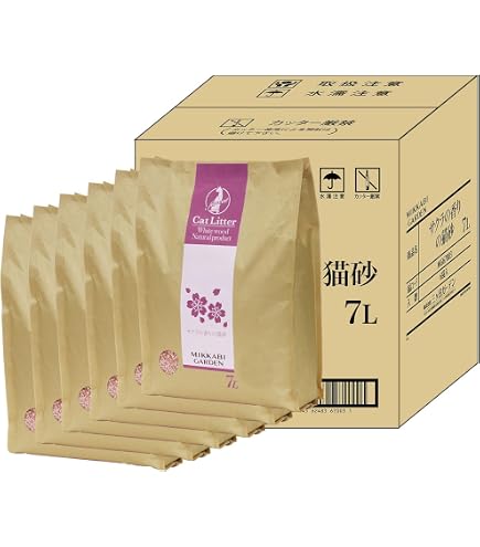 【特価セール】アドメイト (ADD. MATE) サクラの香りの猫砂 7L×6袋 Amazon | アドメイト (ADD. MATE) サクラの香りの猫砂 7L | アドメイト